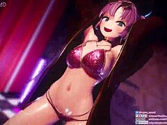 Yuka's Dynamic Hip Swing Dance In Standard Version