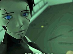 Projekt passion cumshots feature hot blonde witch AI sex robot girl and redhead in action.