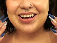 Curvy latina teen dessa hot surprises with backstage quickie cumshot and pretty facial in behind-the-scenes action