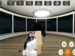 Futa girl dominates cow in intense encounter scene 1