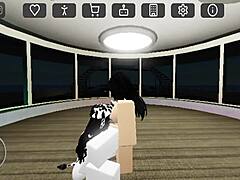 Futa girl dominates cow in intense encounter scene 1