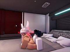 She casually breaks her limits in that intense Roblox game session. The action escalates wildly with unexpected twists.