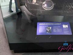 Cecelia Taylor on date having fun giving amazing roadhead pov