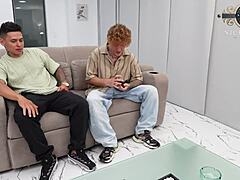 In a homemade quickie, horny Colombian Latina Camila Henao rides a monster cock to pay off her husband's lost poker bet with dirty talk and moans.