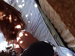 ela, you begged to stop but i kept going until i covered your face with milk in the shower sex toy fun