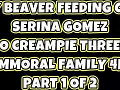 Duck Feeding Turns Into Dick Sucking As Serina Swallows Dean's Cream In A Steamy Encounter