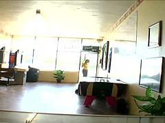 Cute Bailey Swallows Cum On Tongue After Deepthroat Blowjob And Pov Anal Fucking In Fishnets