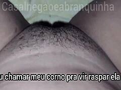 Hey my husband is depilating me all smooth because my lover prefers me hairless like this 😏✨