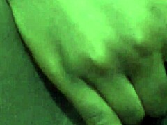 spread that black wet pussy wide, she whispers during solo masturbation with creampie finish