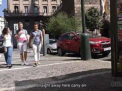 Nerdy Cuckold Watches Muscular Stranger Fuck His European Girlfriend in Hidden Cam Reality