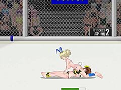 princess of the ring 2 mimi vs lena in wild catfight wrestling match 😼💥