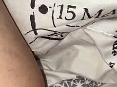 Milf fucks her little pussy with dolphin vibrator