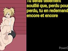 Follow my French JOI with Temari Ino Tenten in hard petplay action