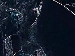 Intense passion builds as she rims his asshole and gives a deep blowjob in the nightclub