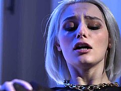 So this tight Greek blonde babe Christy White gets stretched out lovingly by James Duval in a wild big tits blowjob and pussy fingering romp with Raissa Conte