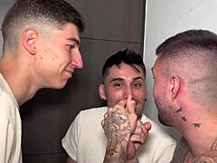 Gangbang Latina Brittany Taylor With Three Cocks In Double Penetration And Cumshots