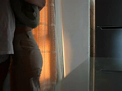 I caught my wife cheating with a friend on camera—her tight pussy got pounded rough!