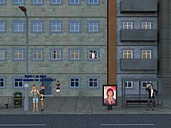 Nasty city game offers a wild preview with gloryhole action and bukkake scenes