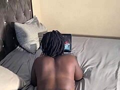 Her sweet pussy makes me cum twice inside big ass ebony amateur