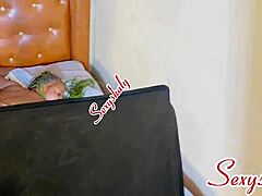 Petite Sexy Pussy Loves Chocolate Cock Whenever Man Is Unavailable For Juicy Missionary Sex