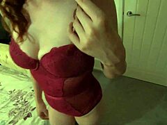 uhh, after work i slip into lingerie for some hot bareback sex with blowjob and doggystyle orgasm... so horny!