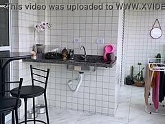 so i hired this brazilian maid to help around the house but her ass drove me crazy with lust