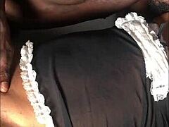 Ebony Beauty Gets Pussy Fucked in Bedroom Delight!