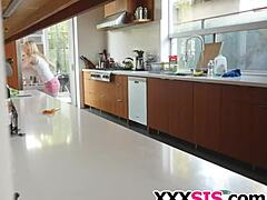 Blonde Stepsis Lily Rader Takes Hardcore Banging From Big Cock