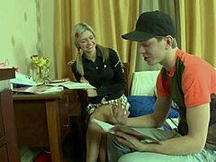 Barely legal blonde teen 18+ whore tatyana konovalova gets monster cock in ass to mouth anal with gaping facial cumshot