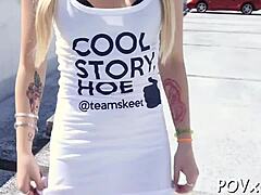 Amazing Barely Legal Teen 18+ Petite European Gets Pov Hardcore Fucking With Tight Pussy Seduction