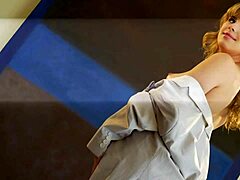 jillian janson feels intense pleasure rubbing her clit while playing with nipples in heels