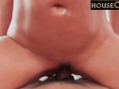 the busty french milf anissa kate stars in houseofyre's jugs for wiener hugs with titty fuck action