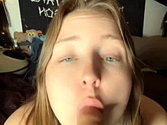 hey, watch this dildo sucking and pussy play session 😏