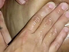 hey check out this brazilian brunette getting her big ass fisted wide open by her cheating wife's lover