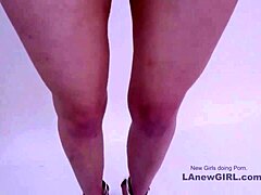 Shy Purple-Haired Model Fucked At Modeling Audition With Cum Swallow