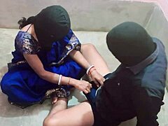 Indian Village Woman with Big Boobs in Homemade Ranch Encounter