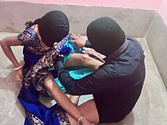 Indian Village Woman with Big Boobs in Homemade Ranch Encounter