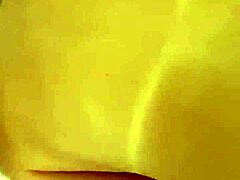 Blonde wife and husband engage in close-up mutual masturbation session with toys and homemade couple play in bedroom