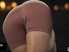 in a steamy casual scene, the fit blonde yoga milf barbie cheats with a college stud, riding his big black cock hard in cowgirl and doggystyle until a facial finish.