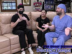 i'm dr tampa doing bratty orphans cheerleading physical on mya in florida with gloves and pov humiliation