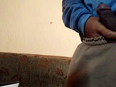 maluma calmly showing off his athletic fitness cock in amateur video