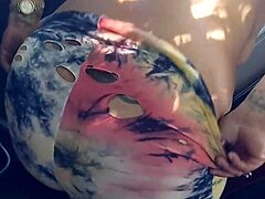 Spanish Granny Rides Big Black Cock