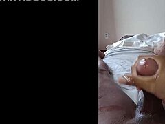 massaging the dick 5 with big cock in amateur homemade pov solo