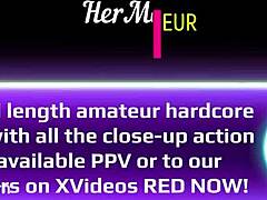 Milf Slut Cleaning Kitchen Bench With Shiny Buttplug