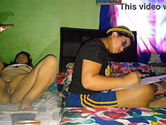 Mexican Mature with Big Ass Masturbates Huge Latina Pussy Solo