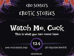 Watch me cuck with erotic audio for women, like eses124, it's so intense