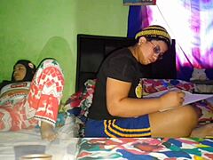 Mexican Mature with Big Ass Masturbates Huge Latina Pussy Solo