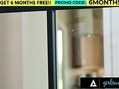 Girlsway Petite 18+ Avery Black Rewards Caring Dispatcher Karlee Grey with Interracial Lesbian Pussy Licking and Scissoring