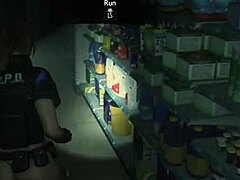 Busty super cop Claire Redfield dominates the scene!