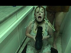 uh, i'm like this enthusiastic degradation slut siren, eatin' cum from boot all messy and submissive.